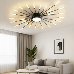 Plafoniera LED Sputnik dimmerabile dal design moderno per soggiorno