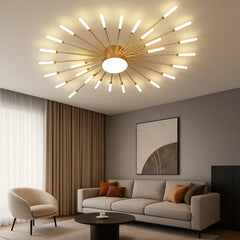 Plafoniera LED Sputnik dimmerabile dal design moderno per soggiorno