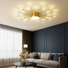 Plafoniera LED Sputnik dimmerabile dal design moderno per soggiorno