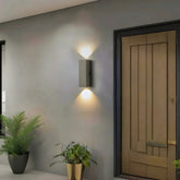 Applique da esterno moderna a blocco in cemento con LED