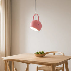 Lampadario a sospensione a sfera orientabile in metallo dal design nordico per la sala da pranzo