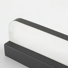 Applique lineare minimalista da specchio bagno con LED dimmerabile