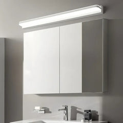 Applique lineare minimalista da specchio bagno con LED dimmerabile