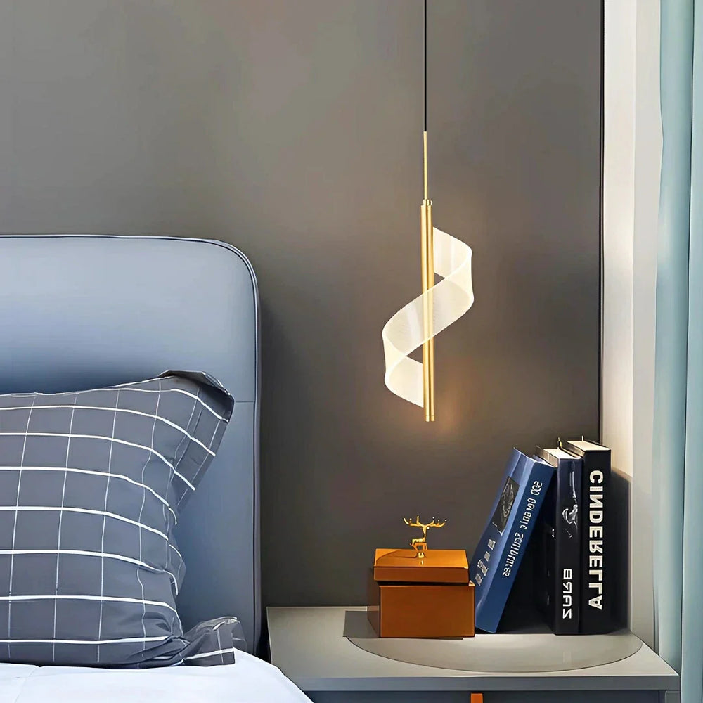 Lampadario a sospensione LED per comodino design moderno