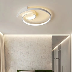 Plafoniera ad anelli LED contemporanea dimmerabile per camera da letto