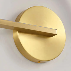 Applique decorativa contemporanea LED dimmerabile ad arco