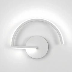 Applique decorativa contemporanea LED dimmerabile ad arco
