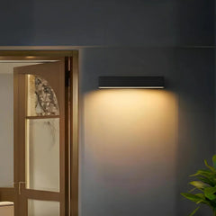 Applique da parete per esterno a LED rettangolare moderna