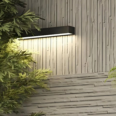 Applique da parete per esterno a LED rettangolare moderna
