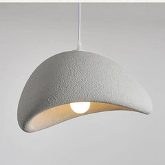 Lampadario a sospensione stile wabi sabi a forma di fungo per soggiorno
