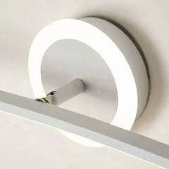 Applique LED ad arco per specchio bagno dimmerabile minimal