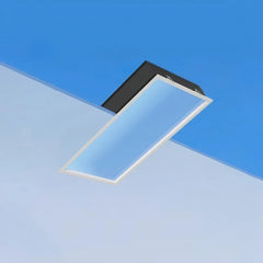 Lucernario artificiale minimal a incasso per soffitto con LED effetto cielo dimmerabile