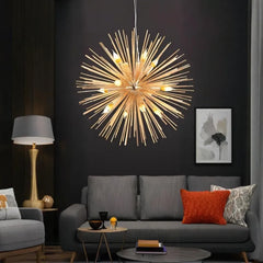Lampadario sputnik oro da soggiorno