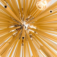 Lampadario sputnik oro da soggiorno