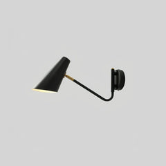 Applique con braccio orientabile in metallo stile moderno per camera da letto