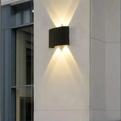 Applique da esterno a LED a doppia emissione moderna rettangolare per balcone