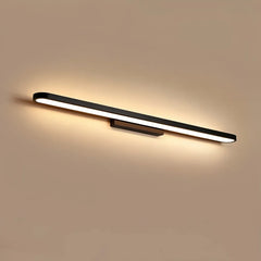 Applique LED lineare per specchio bagno dimmerabile dal profilo arrotondato