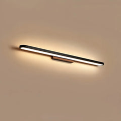 Applique LED lineare per specchio bagno dimmerabile dal profilo arrotondato