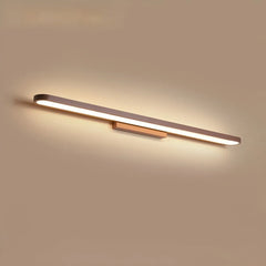 Applique LED lineare per specchio bagno dimmerabile dal profilo arrotondato