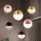 Lampada a sospensione globo stile Bauhaus dimmerabile per camera da letto