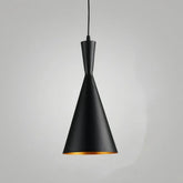 Lampada a sospensione moderna a cono per bancone cucina in metallo dimmerabile