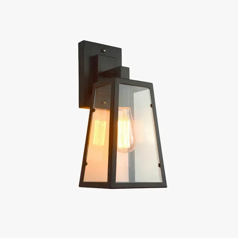 Lampada da Muro Esterno in Metallo Vintage