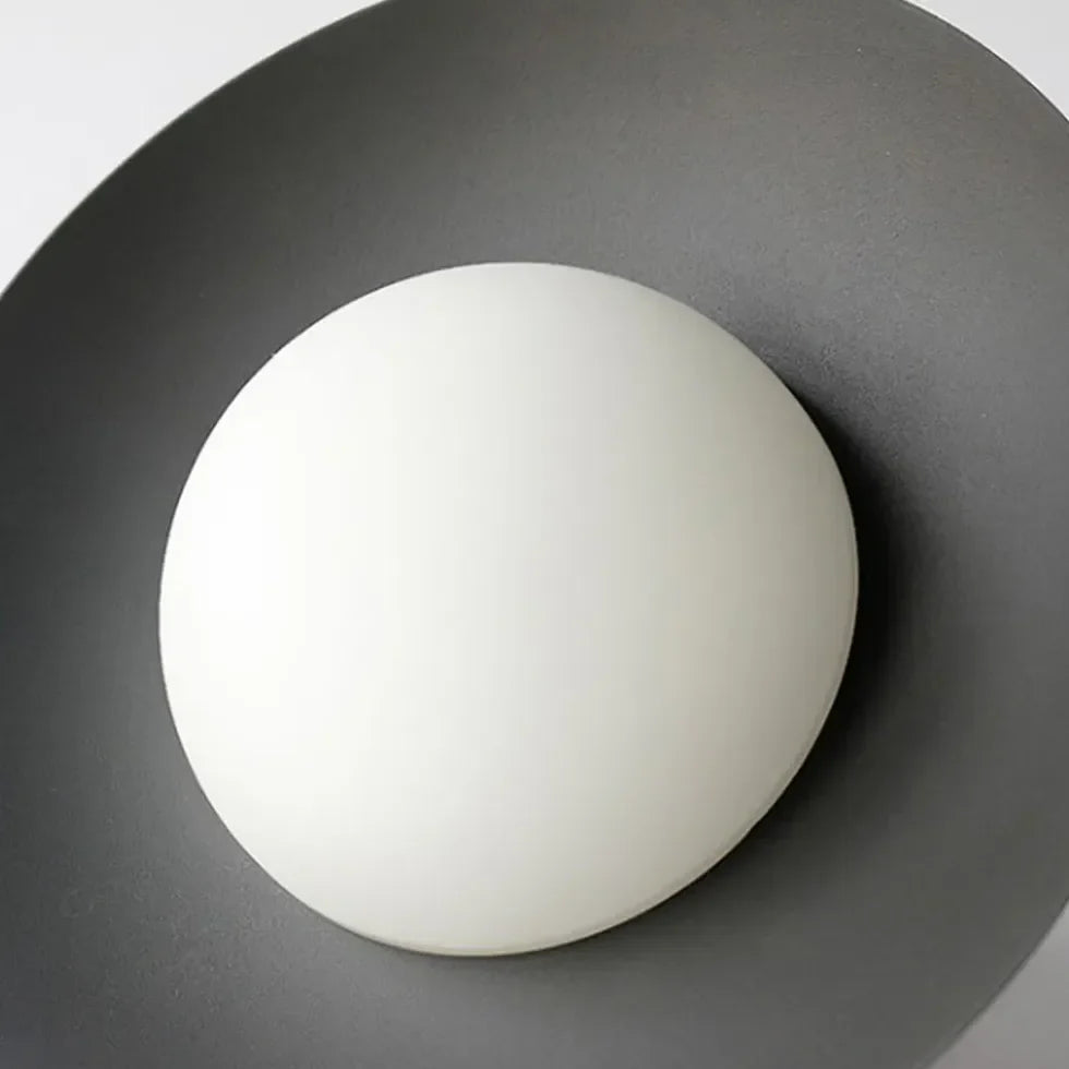 Lampadario Esterno in Stile Industriale a Forma di Ombrello