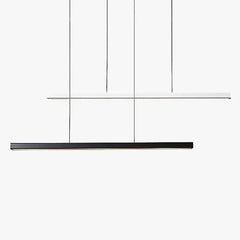 Lampadario a sospensione lineare LED dimmerabile dal design moderno per sala pranzo