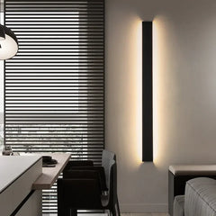 Applique LED lunga dimmerabile moderna per soggiorno