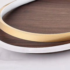 Plafoniera design moderno con LED circolare dimmerabile per camera da letto