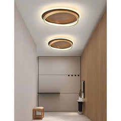 Plafoniera design moderno con LED circolare dimmerabile per camera da letto