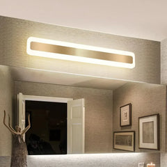 Lampade da Parete Lunghe LED Dorate per Bagno