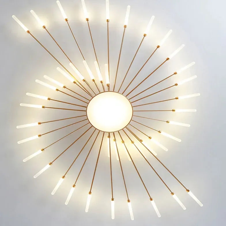 Plafoniera LED Sputnik dimmerabile dal design moderno per soggiorno