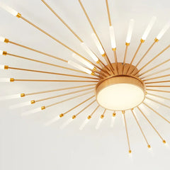 Plafoniera LED Sputnik dimmerabile dal design moderno per soggiorno