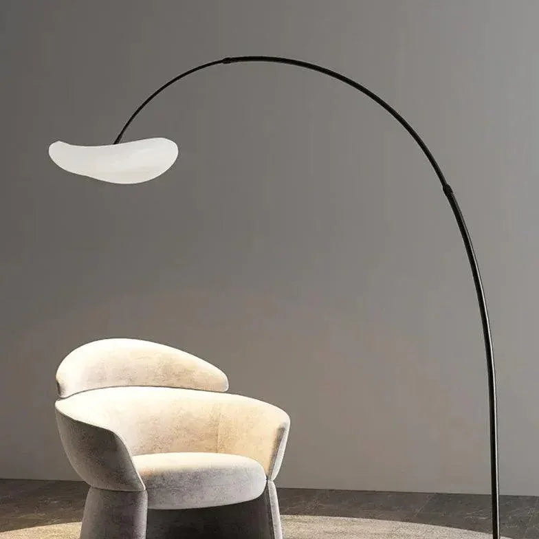 Lampade da terra ad arco LED dimmerabili per soggiorno design moderno
