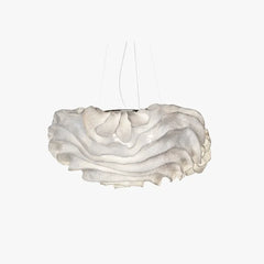Lampadario moderno di design a fiori LED in metallo per soggiorno