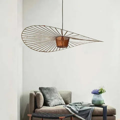 Lampadario a sospensione di design in stile contemporaneo per soggiorno con forma organica