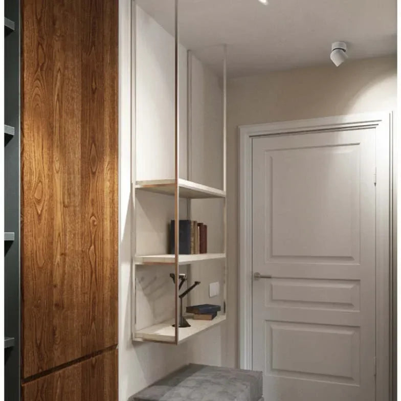 Faretto LED orientabile da soffitto in metallo dal design nordico