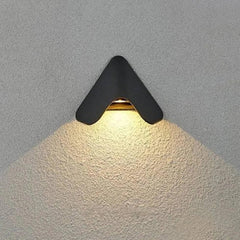 Applique da esterno di design moderno LED in metallo a cono