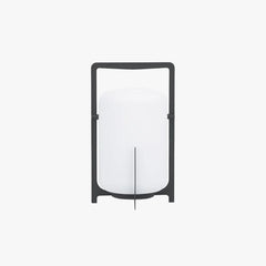 Lampada portatile da esterno a lanterna LED calda solare in vetro per giardino