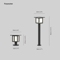 Luci da Giardino per Esterni Design Cubico