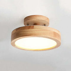 Plafoniera soffitto corridoio rotonda stile nordico LED dimmerabile