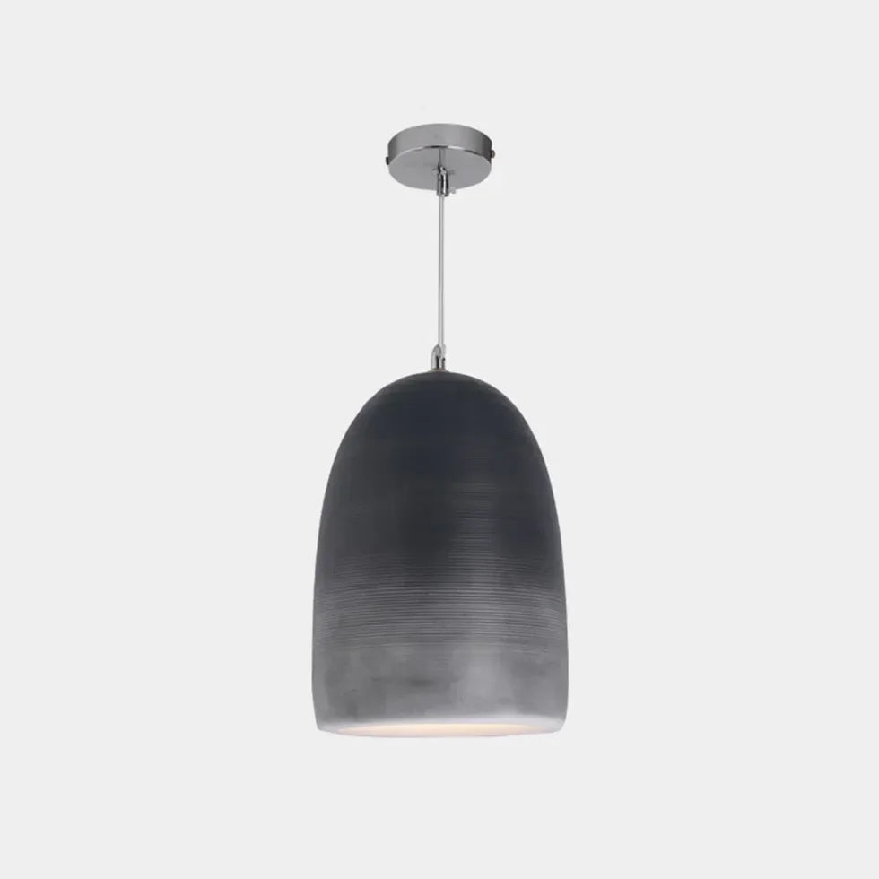 Lampadario a campana in metallo stile nordico diametro 28 cm con attacco E27 per sala da pranzo