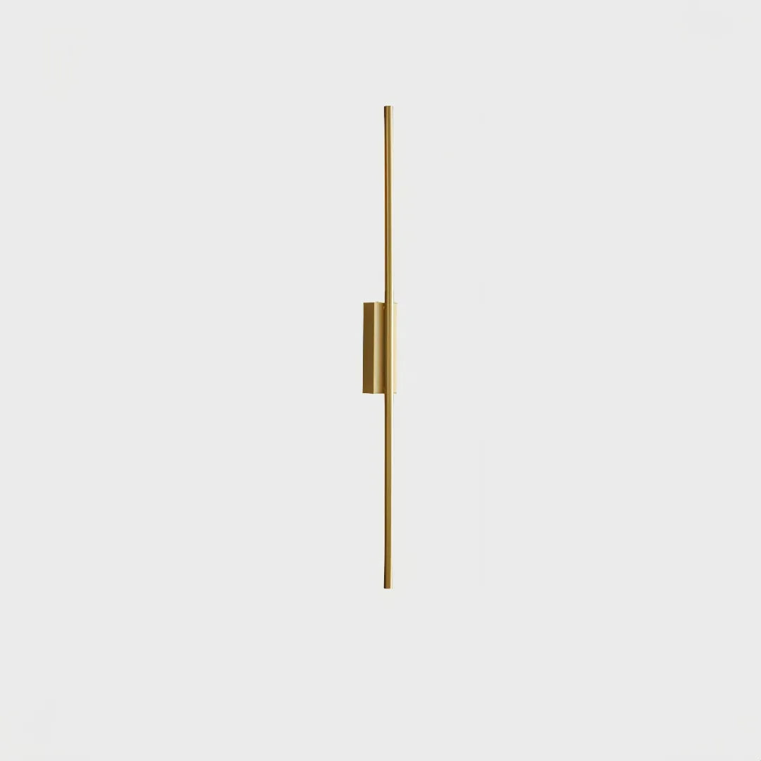 Applique minimalista con LED dimmerabile lineare per camera da letto