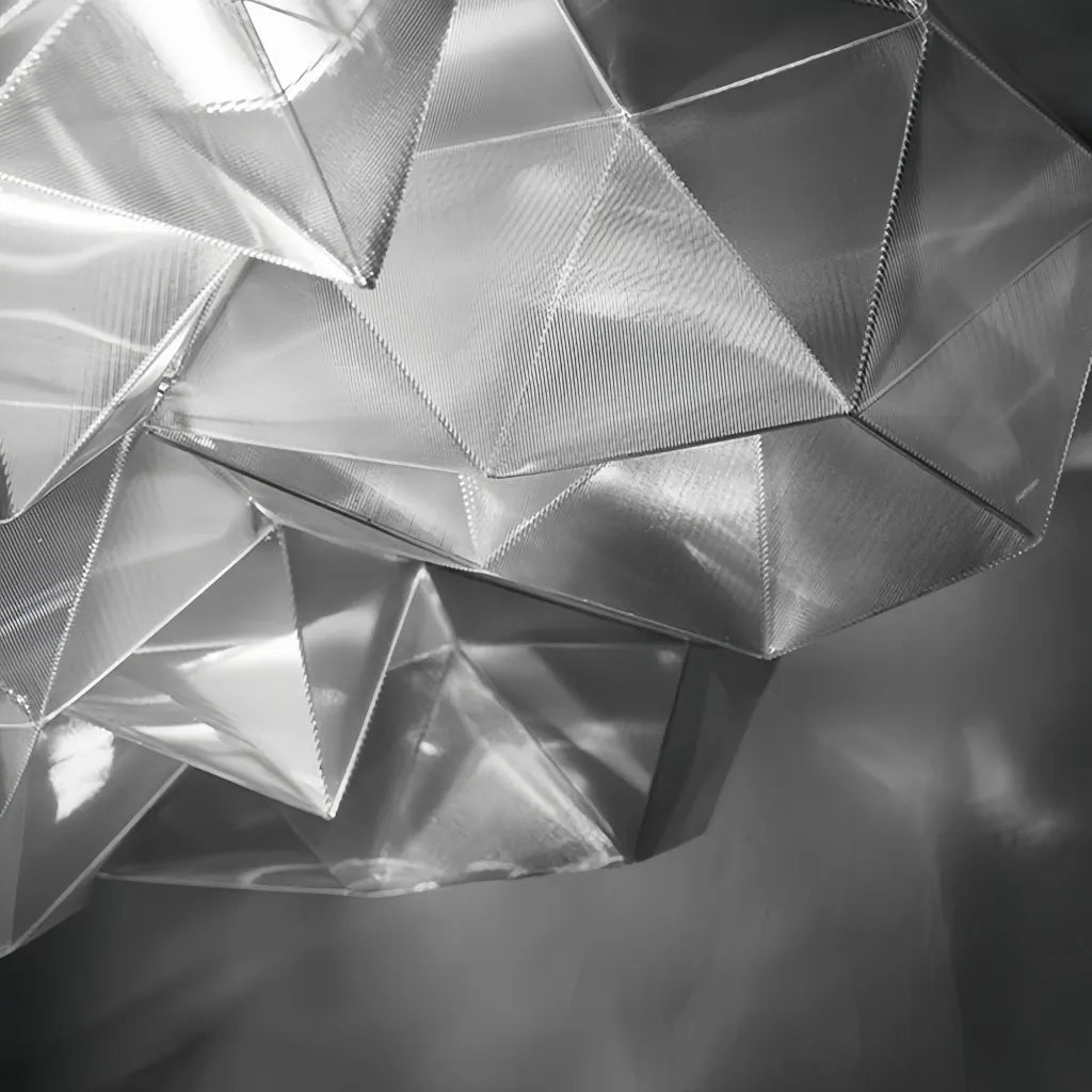 Plafoniera LED design moderno dimmerabile effetto nuvola in acrilico