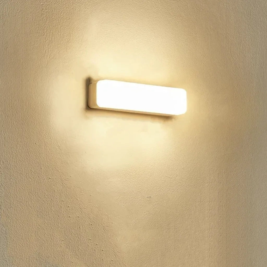 Applique da parete minimalista lunga per specchio da bagno con LED dimmerabile