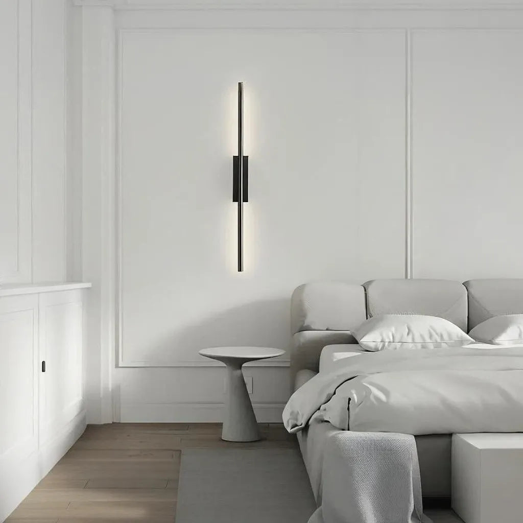 Applique minimalista con LED dimmerabile lineare per camera da letto