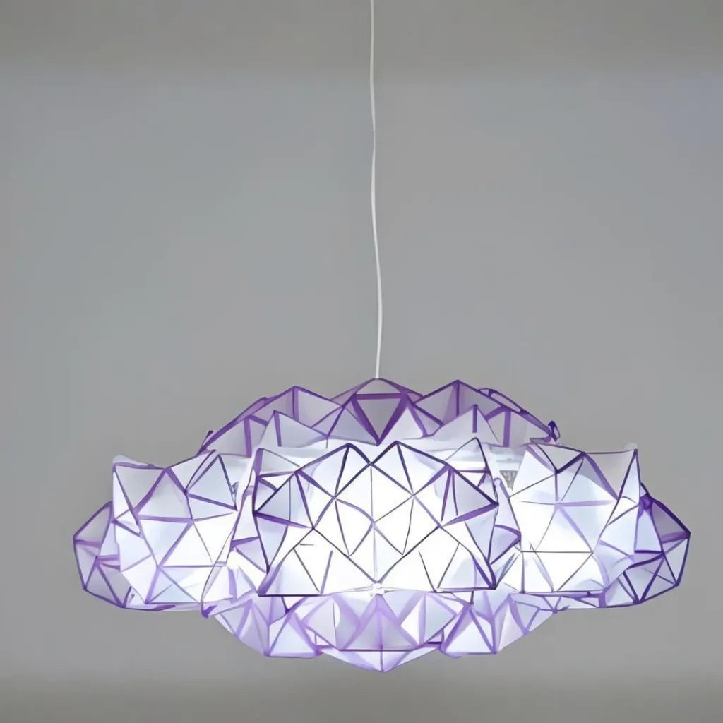 Lampadario moderno contemporaneo LED dimmerabile effetto nuvola in acrilico