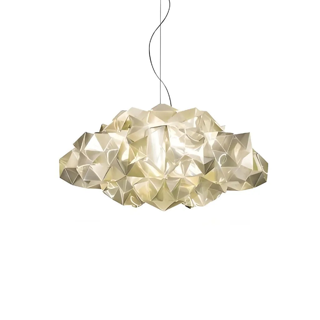 Lampadario moderno contemporaneo LED dimmerabile effetto nuvola in acrilico