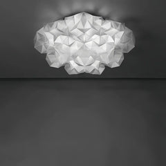 Plafoniera LED design moderno dimmerabile effetto nuvola in acrilico